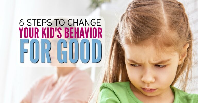 6 Positive Discipline Steps That Will Change Your Child’s Behavior