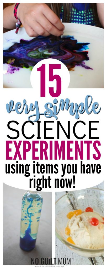 15 Very Simple Science Experiments (Using What You Already Have at Home ...
