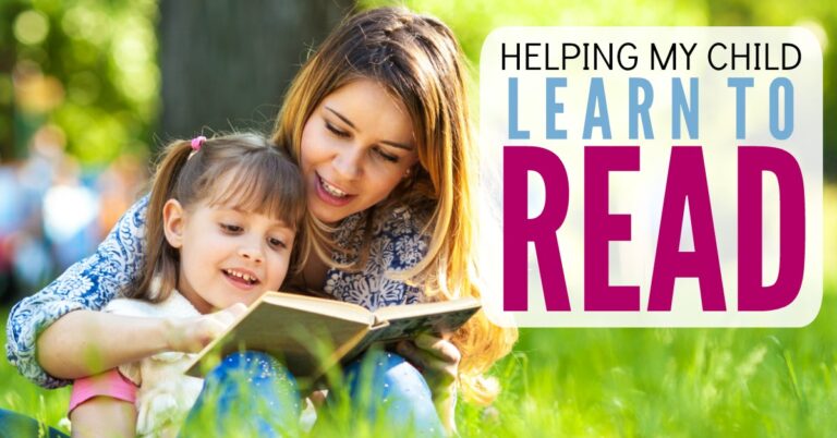 Helping My Child Learn to Read – The 6 Essentials Parents Must Do