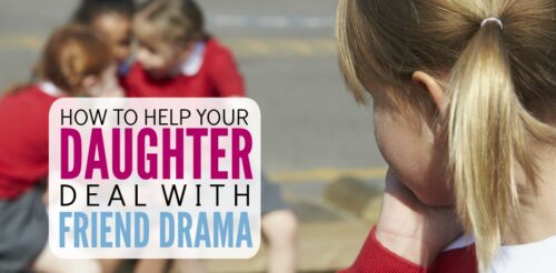 Girl drama! Ack, I’m tearing my hair out with this girl drama. All these arguments with good friends seem silly, but this showed me how they’re an opportunity. Here’s excellent parenting advice on how to encourage your daughter how to have positive relationships, choose good friends and be a good friend.