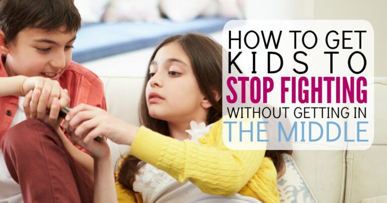 Get Siblings to Bond: 3 Steps to Get Kids to Stop Fighting (without getting in the middle)