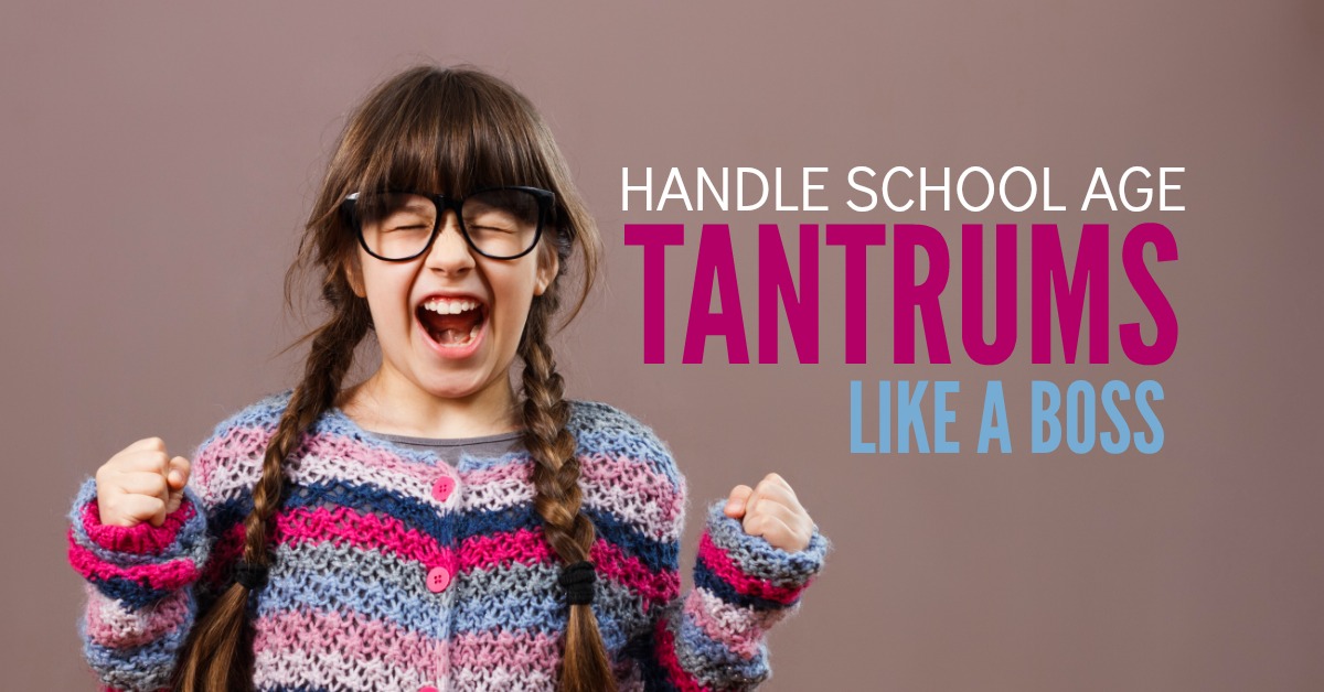 How to Deal with Temper Tantrums Like a Boss Even When