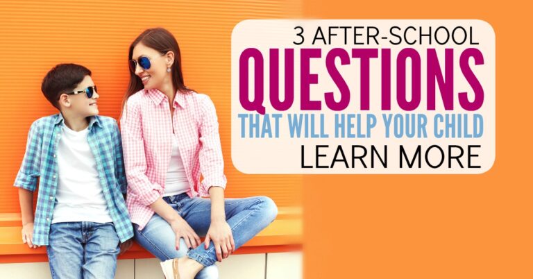 3 Questions to Ask Your Kids After School that Will ACTUALLY impact their learning