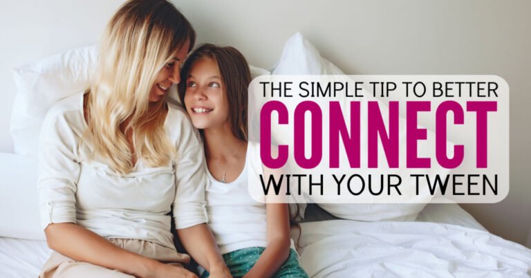 The simple change you can make to connect with your tween