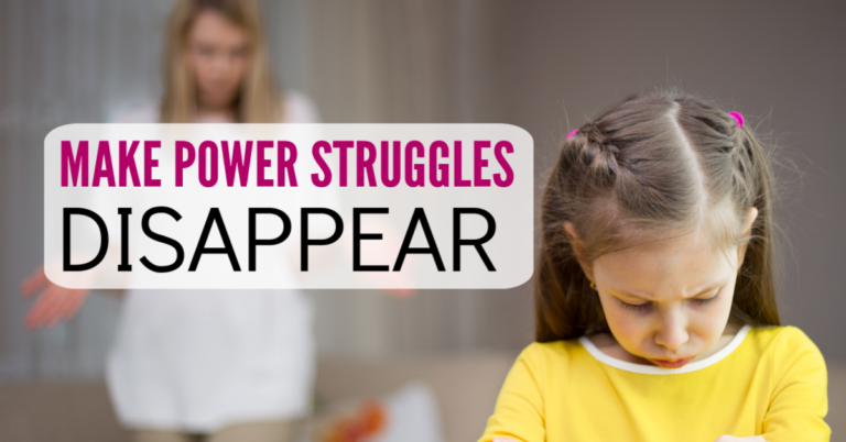 Stop Fighting with Kids: 3 Steps to Make power struggles disappear
