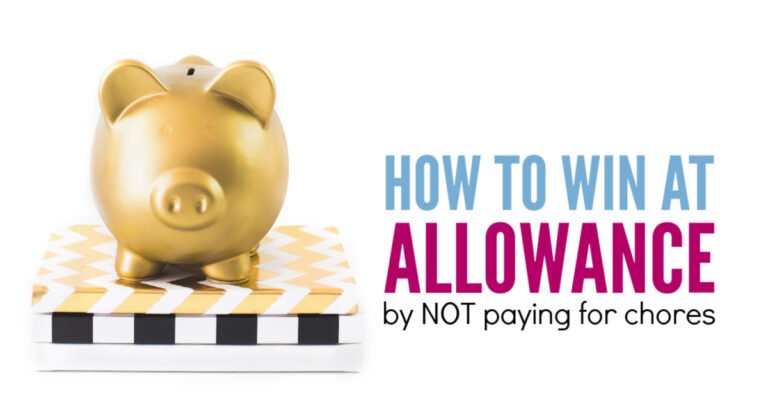 How to win at allowance by NOT paying for chores