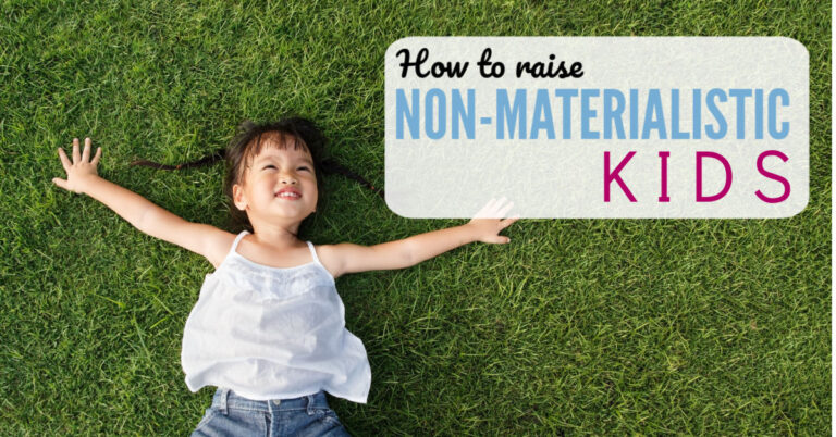 How to raise a non-materialistic child when you’re surrounded by stuff