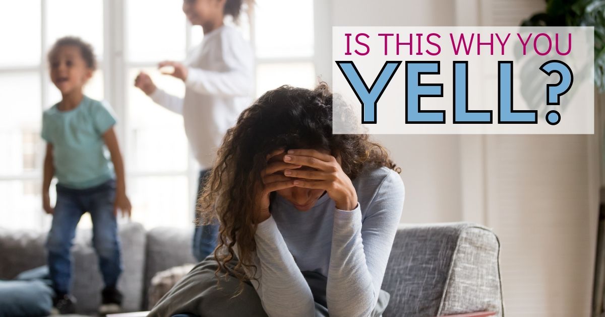 Is this why you yell at your kids? No Guilt Mom