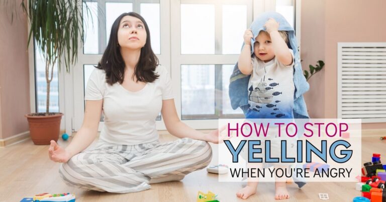 How to Stop Yelling at Your Kids When Angry