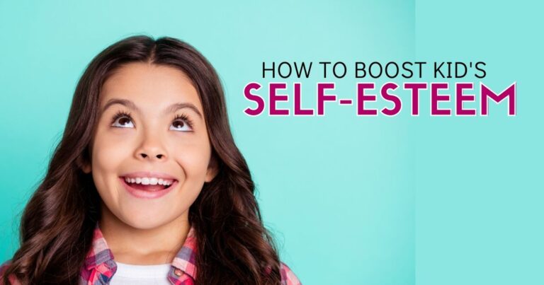 How to Boost Kids Self Esteem