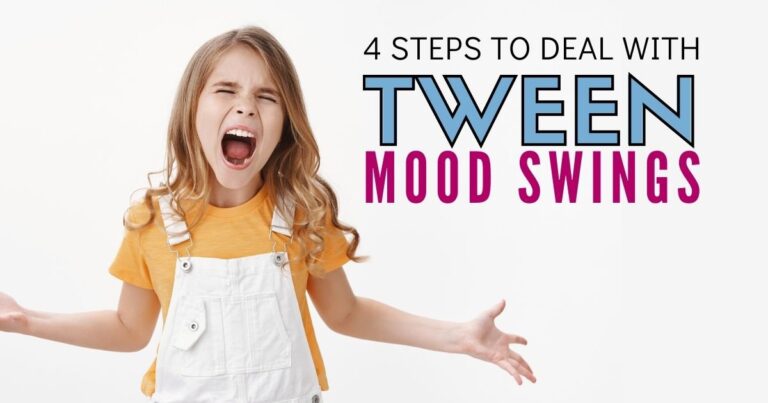 Four Steps to Deal with your Tween’s Next Mood Swing