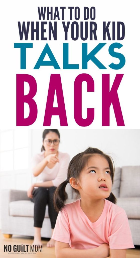 These four steps help you deal with kid backtalk fast with natural consequences.  This advice for moms is full of great parenting tips and encouragement.  Helps a ton with anger management!