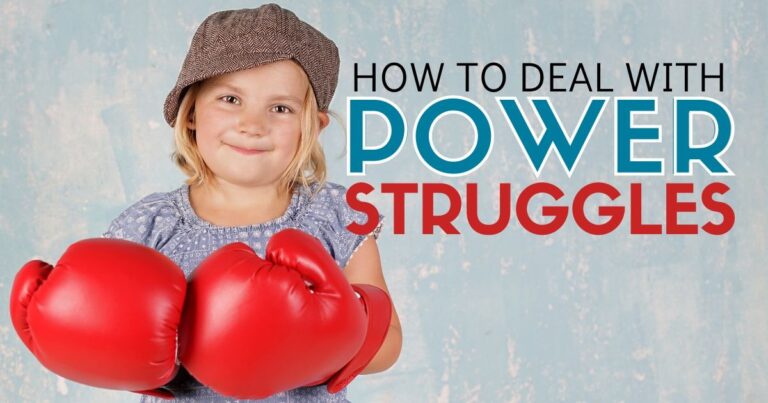 Avoid Power Struggles: How to get kids to listen the first time