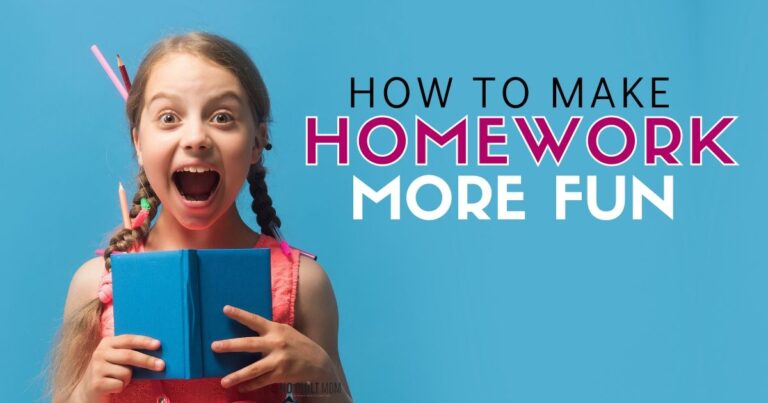 3 Simple Ways to Make Homework Fun