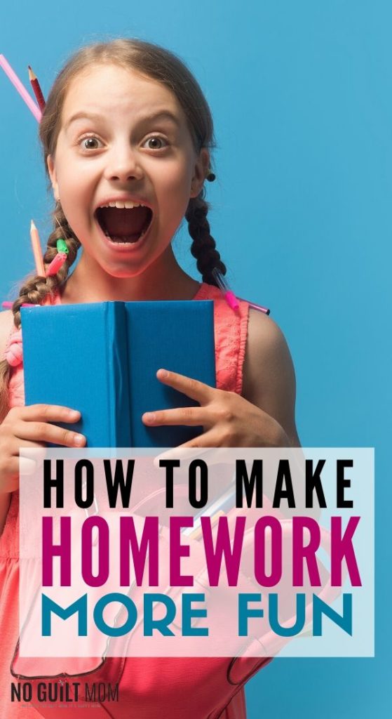 how to make homework a game