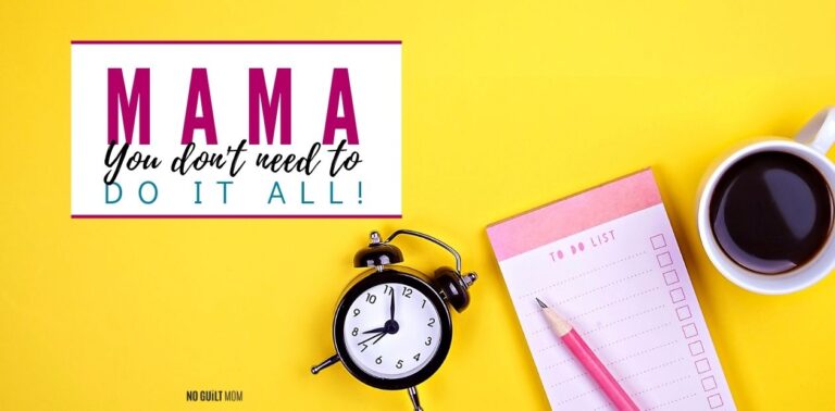 Working Mom Exhaustion: Mama, you don’t have to do it all!