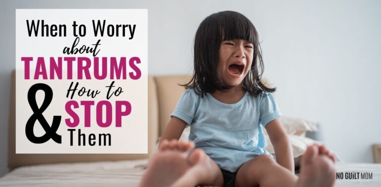 When to Worry About Tantrums and How to Stop Them