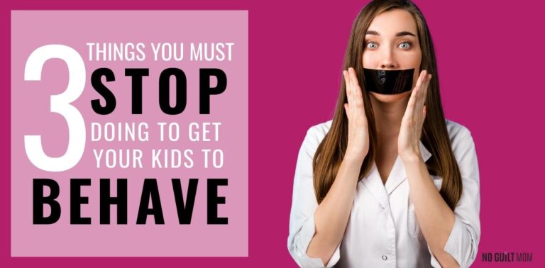 Podcast Episode #57: 3 Things You Must Stop Doing to Get Your Kids to Behave