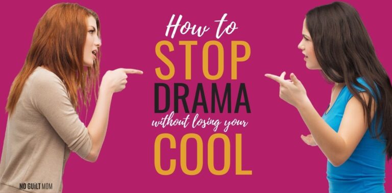 Podcast Episode 111: How to Stop Drama Without Losing your Cool